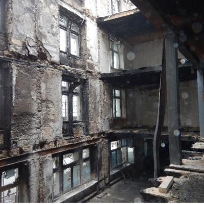 Incendio di vaste proporzioni in un edificio amministrativo, Markus Durrer, IBH Expertenstelle Chur