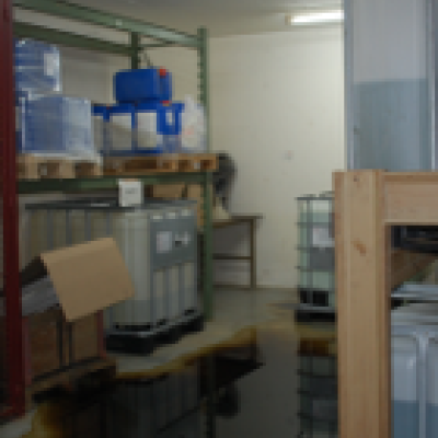 Incendio in un’officina galvanica, acqua di spegnimento contaminata da olio al piano interrato, Markus Durrer, IBH Expertenstelle Chur